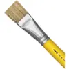 Pincel amarelo artesanal Chato 815 N.24