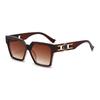 Nuevas gafas para hombre, modernas, versátiles, de alta gama, pequeñas y atractivas, con montura cuadrada, populares para mujer.