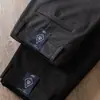 Pantalones de algodón para hombre de alta gama, nuevos para Otoño e Invierno, suaves, cómodos, antiarrugas, no necesitan planchado, lujo ligero, elásticos, gris oscuro, pantalones rectos casuales de negocios