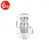 Conector rápido de aço inoxidável 304 tipo F tipo alavanca conexão rápida rosca externa macho tipo solda 1/2 polegada 1/4 polegada