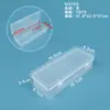 Caixa de Embalagem de Plástico Transparente Caixa de Exibição de Amostra de Ferramentas de Hardware Caixa de Embalagem de Peças Organizador de Acessórios Caixa de Armazenamento de Cartões