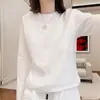 Camiseta feminina de manga longa 100% algodão, novo estilo primavera e outono, justa, casual, versátil, peça básica, top feminino, todo em algodão