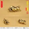 Latão Zodiac Criativo Tridimensional Zodiac Personalizado Chaveiro de Carro Pingente Acessórios Pequeno Presente Fabricante Atacado