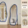 Espejo de cuerpo entero, espejo de pie, espejo de vidrio para el hogar, espejo de pared, nuevo estilo 2026, para habitaciones de niñas, espejo de tocador de pared