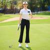Ttygj Verano Estilo Delgado Estilo Coreano Golf Mujer Manga Corta Elástica Camiseta Top Deportivo