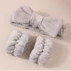Lavar Manga a Prueba de Humedad Lavado de Muñeca Banda de Muñeca Impermeable Absorbente hasta el Puño Deportes Sudor Paño Pulsera Manga Absorbente de Sudor