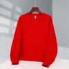 Nuevo suéter de moda de punto con cuello redondo, forro polar, suelto, moderno, para hombre y mujer, hombros caídos, raglán, abrigo cárdigan con cremallera