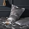 Fronha de Seda de Dupla Face Transfronteiriça, Fronha de Seda Gelo Sedosa, Fronha de Seda Imitada de Cetim, Fronha Sedosa de Borda Larga