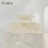 Wjia Fantasía Clip Francés de Ácido Acético Clip Cola de Pez Tiburón Alto Sentido Clip para Pelo Cola Cónica Alta Accesorios para el Cabello para Mujeres
