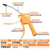 Pistola de soplado de polvo de alta presión, pistola de pulverización de soplado de aire, pistola de pulverización con bomba de aire, herramienta neumática alargada, juego de pistola de polvo