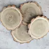 Fatias de madeira originais DIY puro feito à mão anéis de crescimento de madeira maciça pintura fatias de madeira redondas blocos de madeira de acácia peças de madeira redondas pintadas à mão fatias de madeira fatias de árvore