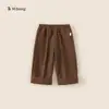 M bem-estar não reembolsável outono e inverno calça casual infantil jeans para meninas calças esportivas para meninos calças infantis liquidação