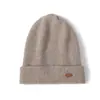 Chapéu de Caxemira Pura Caxemira Masculino Outono e Inverno Linha Única Moldado Chapéu de Casal Versátil Exterior Frio