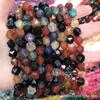 Directo de Fábrica 10mm ágata tallado amatista piedra natural corte diamante cuentas sueltas al por mayor cabeza de piedra de ágata corte diamante