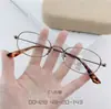 00428 Armação Quadrada Retro de Metal Estilo Coreano com Lentes de Grau para Homens e Mulheres Tendência Anti Luz Azul