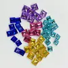 En Stock Wholesale Fondo Puntiagudo Cuadrado Acrílico Ecológico Forma de Diamante Pedrería Accesorios para Joyería DIY