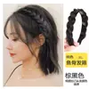 Faixa de Cabelo Peruca Trança Espinha de Peixe Magnética Tudo-em-Um Acessórios de Cabelo Trança Longa para Mulheres Faixa de Cabelo Adorno para o Topo da Cabeça