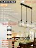 Lustre de escada giratório Nordic moderno minimalista lâmpada de cristal Internet celebridade restaurante Villa loft duplex chão longo lâmpada pendurada