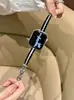 Pulseira de Metal Camurça com Zircônias Cúbicas Estilo Coreano Curva Adequada para Apple Watch iWatch 12ª Geração 11/10