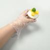 Guantes Desechables Perforados, Vendas para Manos, Película Plástica Pe Transparente Engrosada, Guantes para Cocina de Catering de Grado Alimenticio