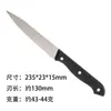 Gadgets de Cocina Cuchillo para Bistec Redondo Dentado Cuchillo para Bistec de Cocina Hotel Venta al por Mayor Cuchillo para Bistec Acero Inoxidable Cuchillo para Pan