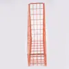 Fabricante Simples e Elegante Porta-Arquivos Mesa de Escritório Rack de Armazenamento Arte em Arame de Ferro Ouro Rosa Armazenamento Livro