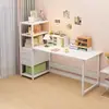 Mesa de computador, mesa de estudo, estante, mesa tudo-em-um, design simples, adequada para aluguéis, uso doméstico, mesa de estudo para estudantes, mesa de quarto, mesa fácil de montar, mesa de escritório