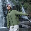 Nova Jaqueta de Fleece 300g Mais Vendida Transfronteiriça Roupa Softshell de Inverno para Homens e Mulheres Fleece Composto de Alta Elasticidade 100D