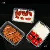 Contenedores de comida desechables engrosados para llevar, adecuados para uso doméstico y resistentes al calor