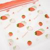 Bolsa para conservar frutas frescas, transparente, personalizada, de polietileno de grado alimenticio, ecológica, con logotipo impreso, sellada para refrigerador.