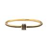 Pulsera de moda transfronteriza pulsera de joyería para mujer pulsera acero inoxidable con taladro hueco hebilla de acero titanio joyería simple coreana