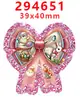 Accesorios Acrílicos de Dibujos Animados con Purpurina Transfronterizos Accesorios para Joyería DIY de Resina Parche Pasador Pasador Gt-F-294580