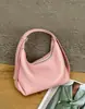 Bolsa Hobo de Couro de Vaca de Primeira Camada, Versátil e Casual, Novo Modelo 2026, Bolsa Transversal de Ombro em Couro Genuíno para Mulheres, Bolsa de Ombro Formato Bolinho