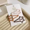 Ciervo Blanco Mismo Estilo Estrella Pasador de Pelo Niña Alta Calidad Azul Gris Pasador Corea del Sur Flequillo Lateral Pelitos Accesorios para el Cabello para Niños