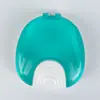Caja Dental de Plástico, Caja de Almacenamiento para Retenedor Ortodóntico, Caja de Brackets con Forma de Concha, Almacenamiento Tipo Exprimidor, Caja Portátil para Cuidado y Limpieza