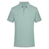 Playeras tipo polo de manga corta de alta gama personalizadas para el trabajo, Camisas culturales de empresa, Ropa de trabajo bordada hecha a medida, Camisas publicitarias