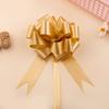 Cross-border Amazon 30 Bola de flores de cor sólida média Presente de Natal Embalagem de flores Fita de flores simples puxada à mão