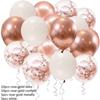 Paquete de globos combinados de látex metálico para cumpleaños, boda, fiesta, paquete de 30 globos decorativos, venta al por mayor de fábrica