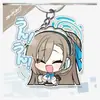Chaveiro de Mercadoria Blue Archive Hinari Alice Anime Chaveiro de Acrílico Pingente Pequeno