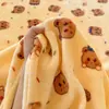 Lençol de leite espesso de veludo para inverno, peça única, forrado com veludo coral, novo estilo 2026, adequado para dormitórios estudantis, cama de solteiro, para dormir sem roupas