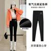 Leggings Gruesos de Terciopelo Nuevos 2024 Pantalones de Tiburón de Borrego para Mujer Ropa de Abrigo Otoño e Invierno Calientes Cintura Alta Yoga Barbie