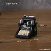 Enfeites Modelo de Câmera Retro Americana e Máquina de Costura, Artesanato em Resina, Adereços de Decoração para Gabinete de Vinho e Janela da Sala de Estar