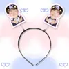 Deng Kai 3D Mola Headband Faixa de Cabelo Grampo de Cabelo Merchandising de Concerto Suporte para Fãs Tiktok