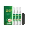 Kit de Canetas para Cuidado das Unhas, Hidratante e Hidratante, Textura Confortável e Suave ao Redor das Unhas, Kit Diário de Cuidado para Unhas