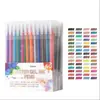 Plumas de Gel con Purpurina de 120 Colores para Niños, Bolígrafos Coloridos para Arte DIY y Diario, Resaltadores Específicos para Estudiantes al por Mayor