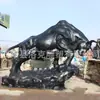 Escultura de Fibra de Vidro Grande Escultura da Natureza de Wall Street Cobre Artificial Imitação Extensão de Grama Escultura da Natureza Ornatos de Paisagem