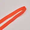 Alça plana em grade quadrada colorida de 1cm em estoque, alça de ombro antiderrapante de pelúcia unilateral, faixa elástica de poliéster escovado para lingerie