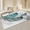 Alfombra de terciopelo de cristal francés para suelo, sala de estar, resistente a las manchas y fácil de cuidar, alfombrilla para sofá y mesa de café, dormitorio, mesita de noche, manta antideslizante