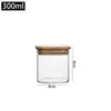 Frasco Sellado de Vidrio de Borosilicato Alto, Contenedor Cuadrado para Almacenamiento de Granos de Café y Cereales, Botella Transparente de Vidrio de Gran Capacidad para Cocina