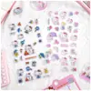 Auténticas Pegatinas en Relieve para Niños Sanrio Pegatinas Estéreo 3D Hello Kitty Pegatinas Transparentes en Relieve